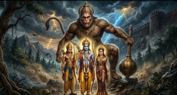 हनुमान जी का दर्शन